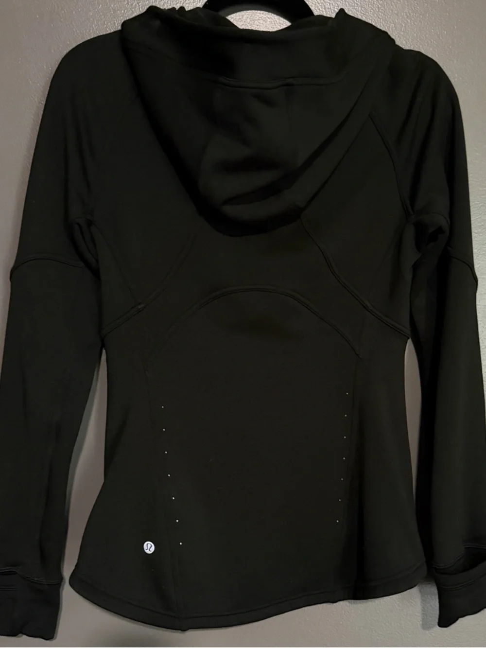 lululemon athletica Black Fleece Flurry Full-Zip Jacket size 8 - Picture 6 of 8